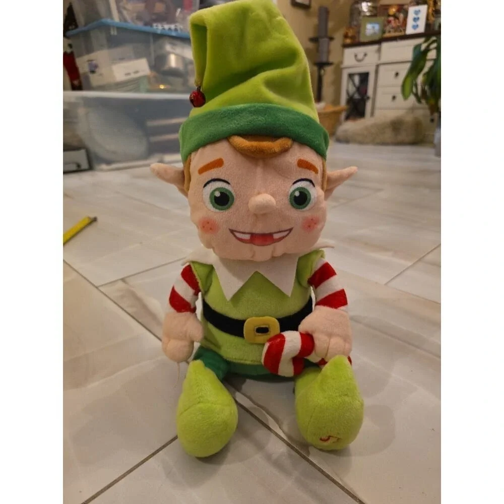 Cuddle Barn Merry Christmas Elf‎ Musical Animatronic Elf